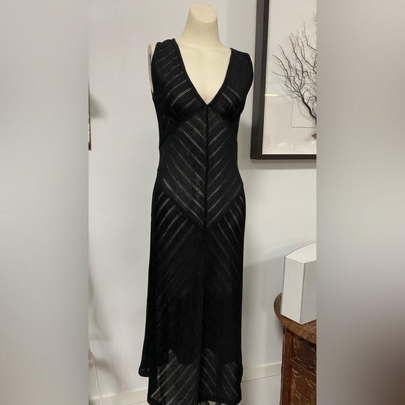 Zimmermann Long Black Maxi Dress - Picture 2 of 3